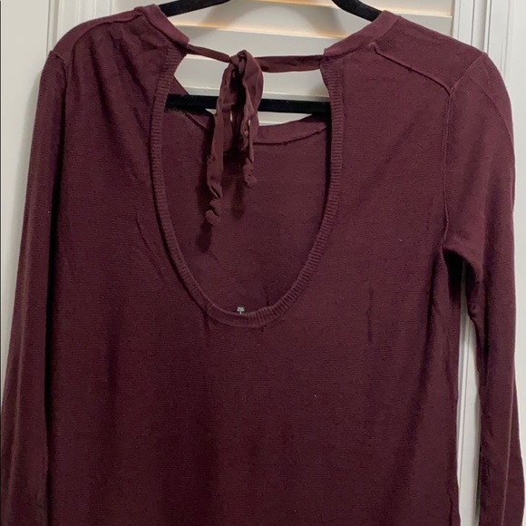 Aritzia Babaton knit sweater w/ back tie (small) - Picture 4 of 6